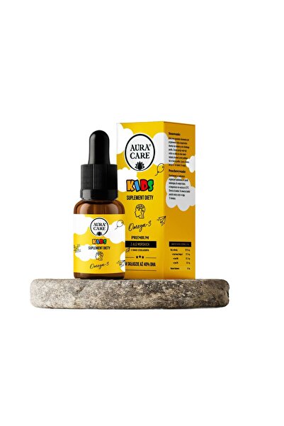Aura Care Kwasy Omega-3 Copii - 50Ml