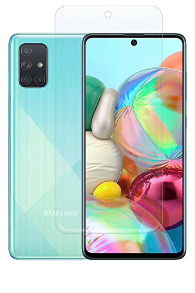 Phonextra Samsung Galaxy A71 Compatible Hd Glossy Nano Screen Protector 9H Fl...