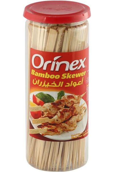 Orinex أسياخ من الخيزران، 12 سم، 120 قطعة - عبوة واحدة