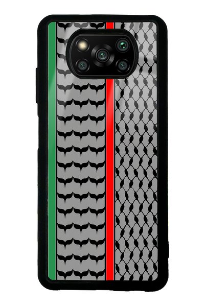 Spoyi حافظة هاتف Xiaomi Poco X3 بتصميم خطي لامع