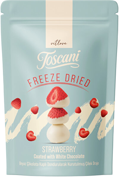 vit'love toscani Toscani Premium Căpșuni Liofilizate Încrustate în Ciocolată ...