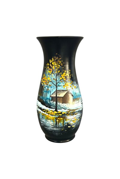 Ceramica Martinescu Vaza ceramica pictata manual – piesa unicat, obiect decor...