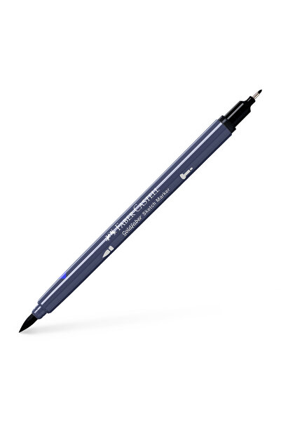 Faber Castell Marker pentru schițe cu 2 vârfuri Negru 199 Goldfaber FABER-CAS...