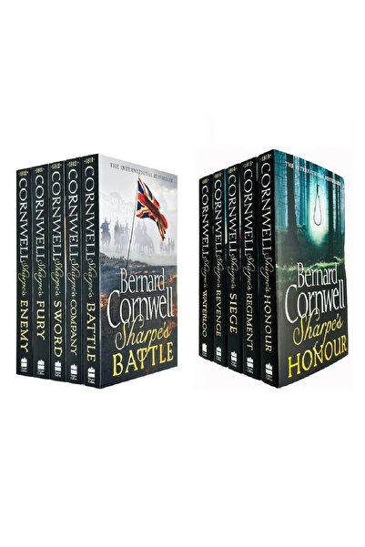 pçs Bernard Cornwell Richard Sharpe Series 11 to 20 - 10 Book Set, Bernard Co...