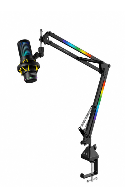 Thonet & Vander VX320 Yayıncı Mikrofonu ve VX100 Stant Seti Dokunmatik RGB Le...