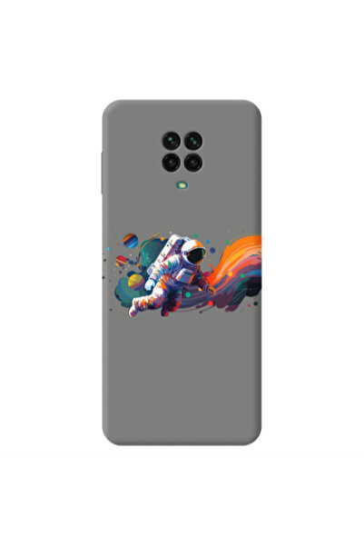 Other Xiaomi Redmi Note 9 Pro Rainbow Space Grey Colored Silicone TPU Θήκη