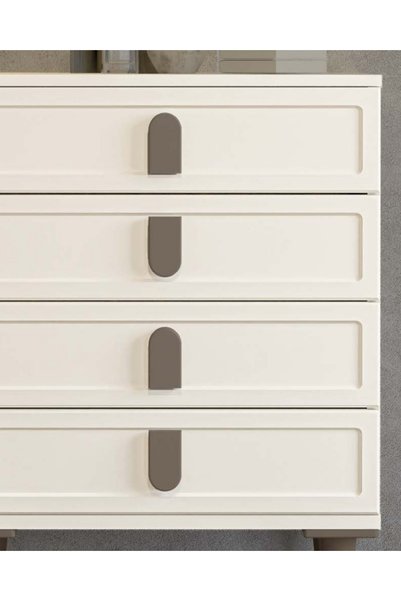 miracool Manolya 4 Çekmeceli Şifonyer / Komple MDF / Modern Tasarım