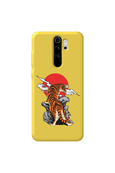 Other Xiaomi Redmi Note 8 Pro Angry Gorilla Yellow Colored Silicone TPU Θήκη