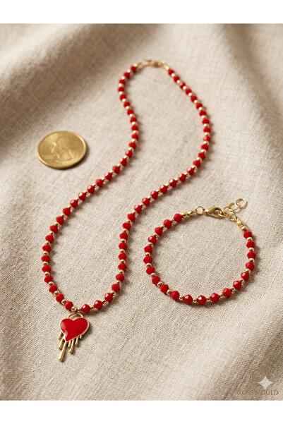 viarella Handmade Non-Tarnishing Necklace and Bracelet Set