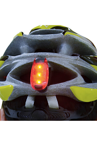 bikerace ضوء خلفي LED أحمر متعدد الاستخدامات للخوذة والدراجة والحقيبة الخلفية...
