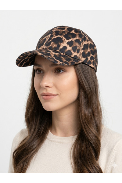 AXE SPORTSWEAR Kapa za bejzbol sa leopard uzorkom i podesivim čičkom zatvaračem