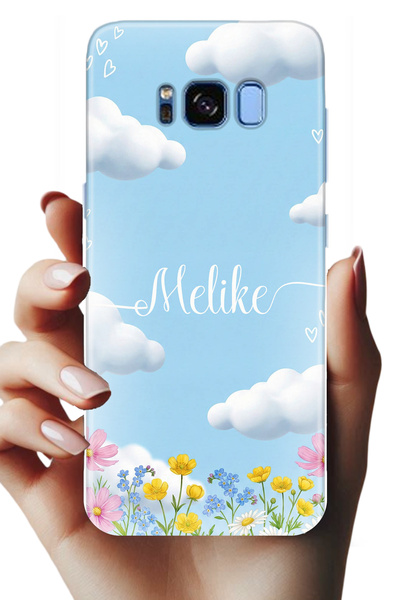 Noprin Samsung Galaxy S8 Kılıf - İsimli Yazılı Kişiye Özel Kişileştirelebilir...