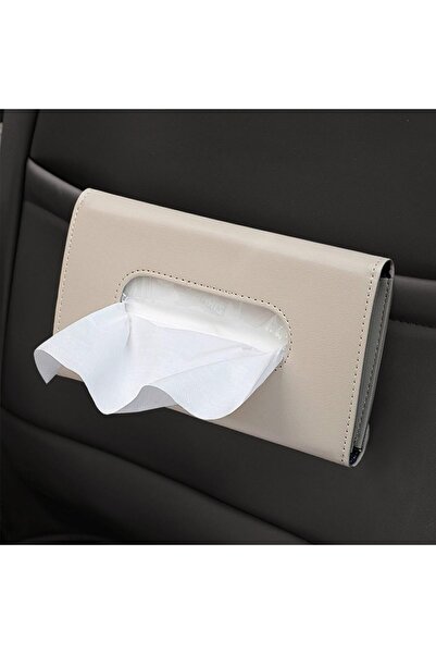 Arabest Car Visor Tissue Holder,PU Leather Hanging Napkin Paper Mask Holder,U...