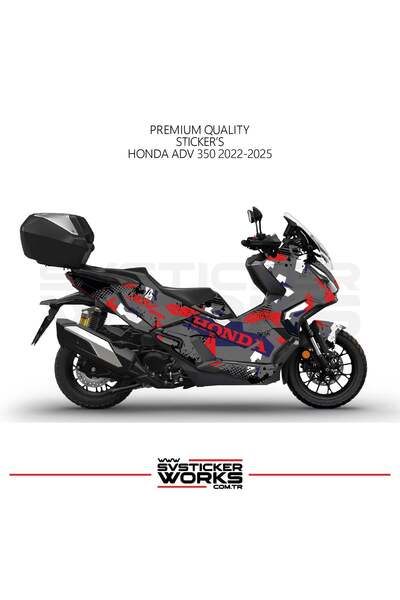 ARONA Honda ADV350 Kaplama Motosiklet Sticker Design Etiket Modeli V1