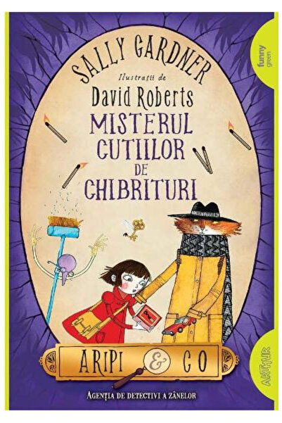 Editura Art The Mystery of the Matchboxes, Sally Gardner, David Roberts - Art...