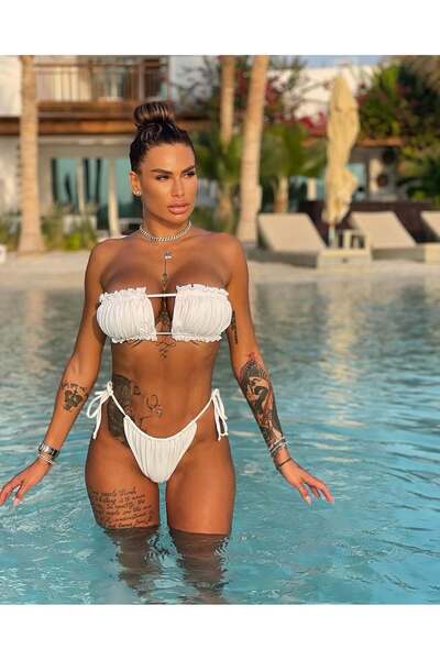 bikinistan Waist-Cinched Bikini Set