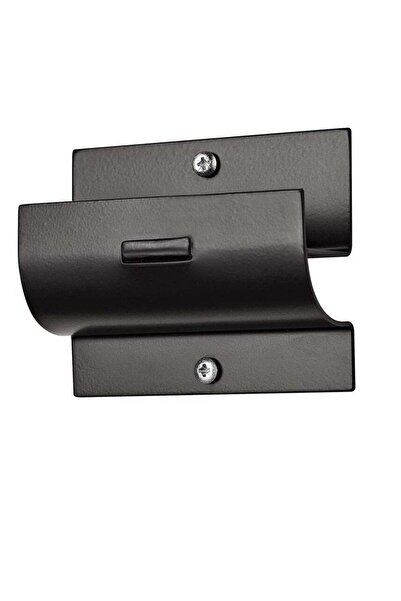 Arabest Steel Wall Mount Hanger Heavy Duty 50 Lbs Capacity Matte Black