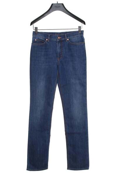 Escada Cep Detaylı Dar Kesim Likralı Jean Pantolon