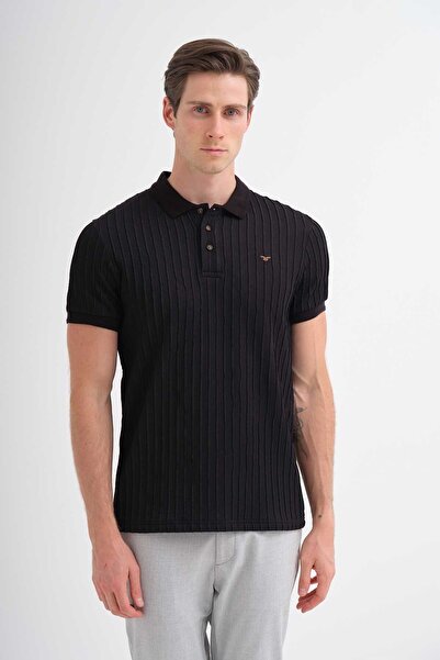 Cazador Tricou bărbați 40520 NEGRU