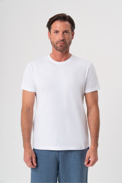 Velvarde Off-White Short Sleeve T-Shirt