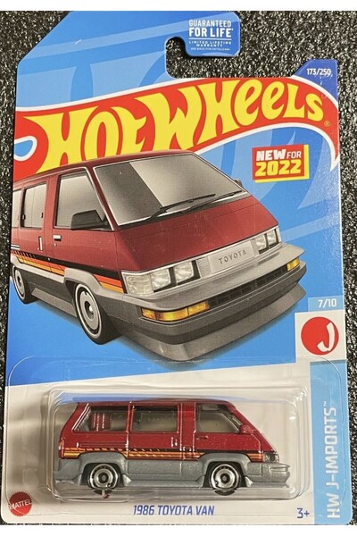 HOT WHEELS 1986 Toyota Van UZUN KART HNK68