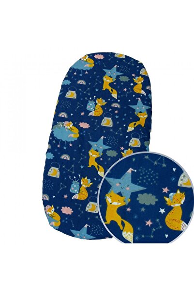 Kersten Cearceaf cu banda elastica pentru carucior copii Kerstin Sleepy Fox, ...