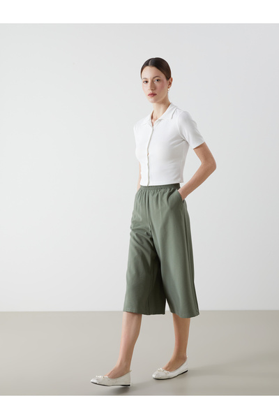LC Waikiki Capri de damă cu talie elastică