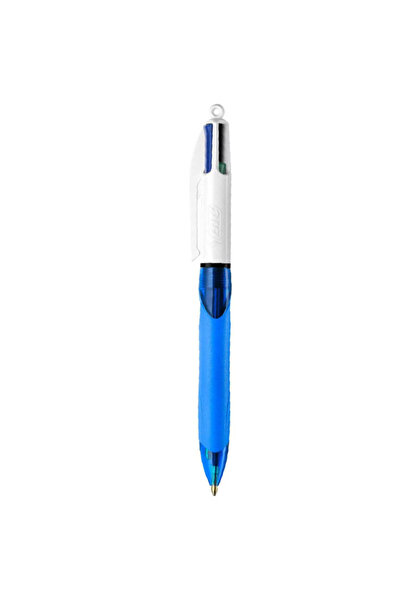 Bic Stilou retractabil cu prindere în 4 culori, punct mediu