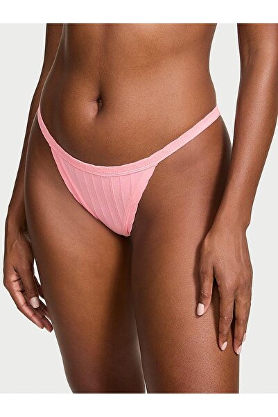 Victoria's Secret Esnek Pamuklu V-String Külot