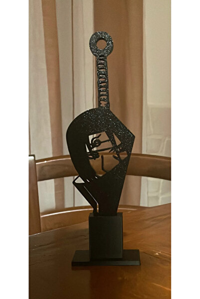 FigurBende Naruto Anime Itachi Uchiha Kunai Masaüstü Dekoru – 22 cm PLA 3D Ba...