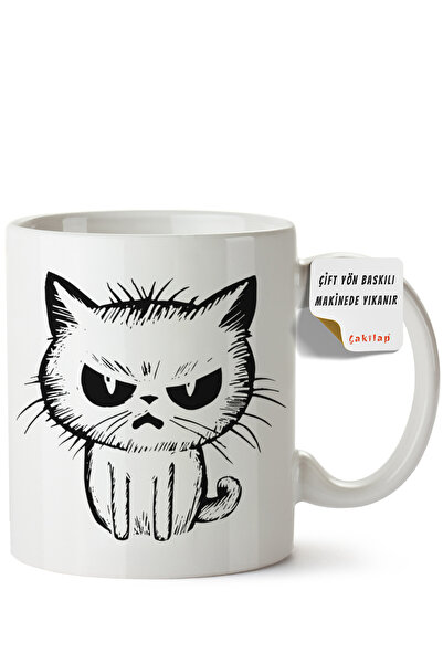 ET ERTAPASSAGE original creative designs Cat Design Printed Porcelain Mug (Do...