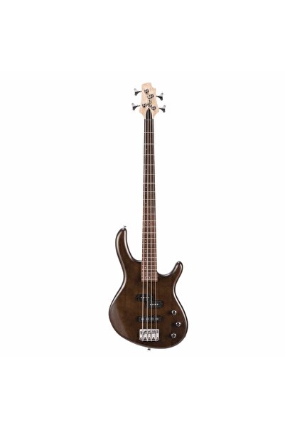 CORT AB4PJOPW Action Bas Gitar 4 Telli Koyu Kahverengi