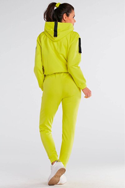 Infinite You Pantaloni dama, InfiniteYou, Bumbac/Elastan, Galben, S/M