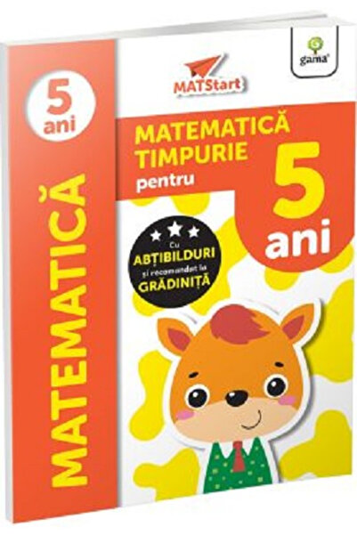 Editura Gama Matematică timpurie pentru 5 ani, - Editura Gama