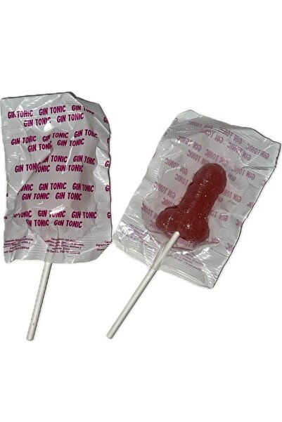 Diablo Lollipop Penis Gin Tonic Strawberry 10% Alcohol