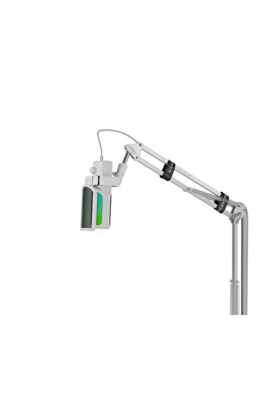 Genesis Radium 251 USB-C Microfon Condenser Cardioid cu Braț Fix, Alb