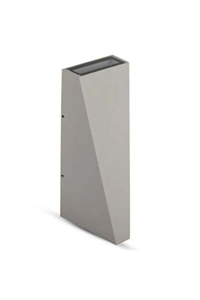 V-TAC Aplica LED de exterior 4W IP65 3000K Alb Cald Aluminiu Gri 450 lm