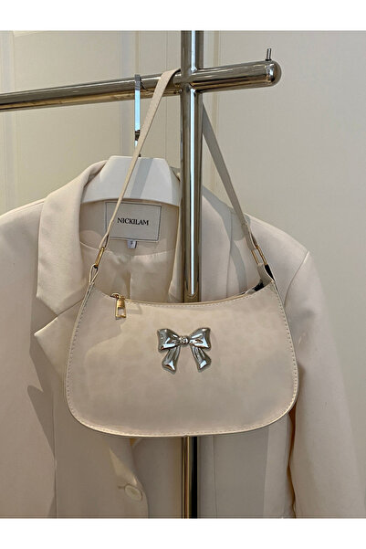 Take Two By Styli Leopard Print Bow Detail Shoulder Bag