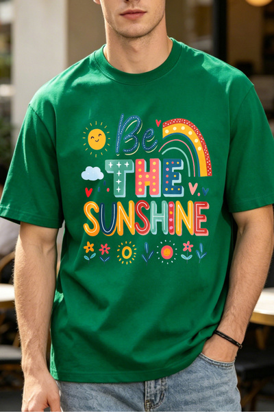 Fleck تي شيرتات كاجوال للرجال من Be The Sunshine تي شيرتات مطبوعة للرجال