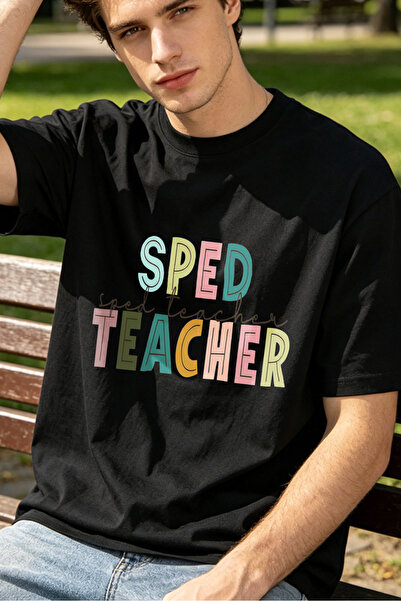 Fleck Casual Style T Shirts For Men Sped Teacher Personalized Shirts