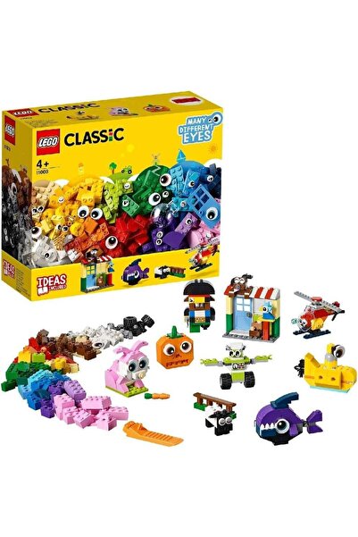 LEGO Classic Bricks and Eyes 11003 Building Blocks for Kids (451 Pieces)