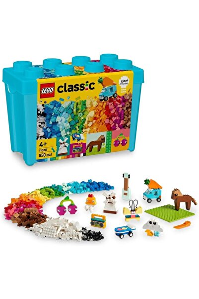 LEGO Classic Vibrant Creative Brick Box Building Toy 11038
