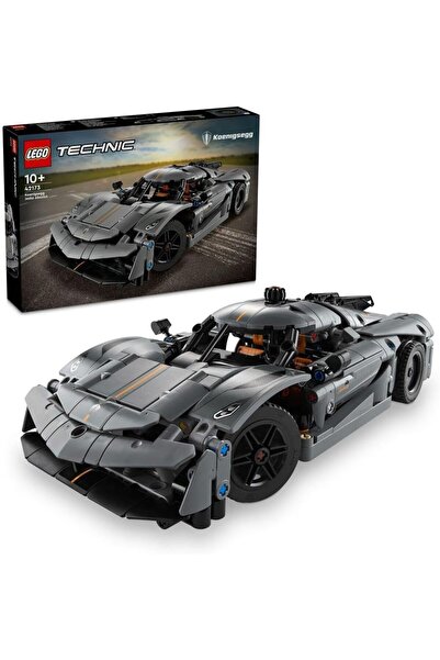LEGO Technic Koenigsegg Jesko Absolut Grey Hypercar, Race Car Building Toy Se...