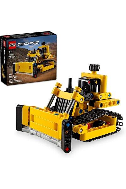 LEGO Technic Heavy-Duty Bulldozer Building Set, Kids’ Construction Toy, Vehic...
