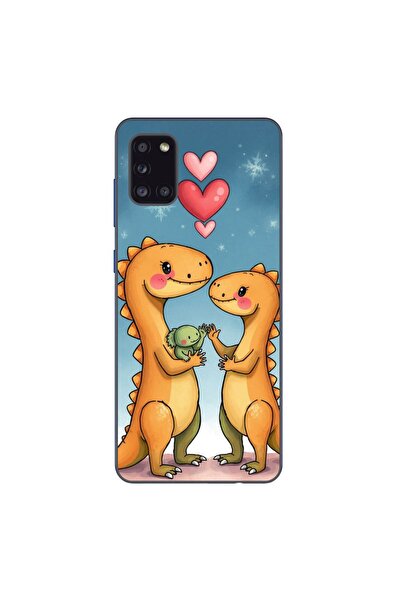OEM Husa compatibila cu Samsung Galaxy A31 Silicon Gel Tpu Model Dino Cute Fa...