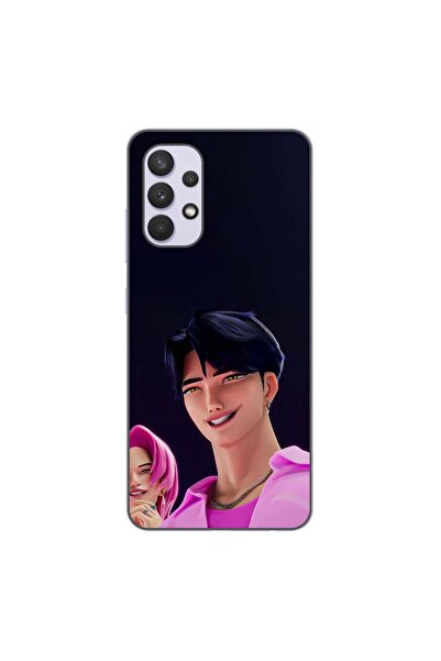 OEM Husa compatibila cu Samsung Galaxy A32 4G Silicon Gel Tpu Model KPop Demo...