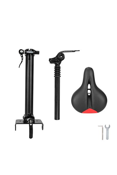 Kugoo Scaun cu tijă și amortizor pentru trotineta electrică M4 M4 Pro, reglab...
