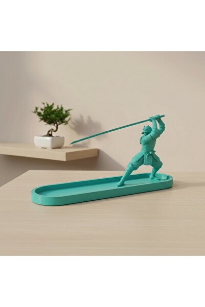 OEM Suport Bețișoare Parfumate Decorativ Samurai Imprimat 3D