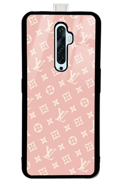 Spoyi Oppo Reno 2Z Pink Lv Design Glossy Phone Case