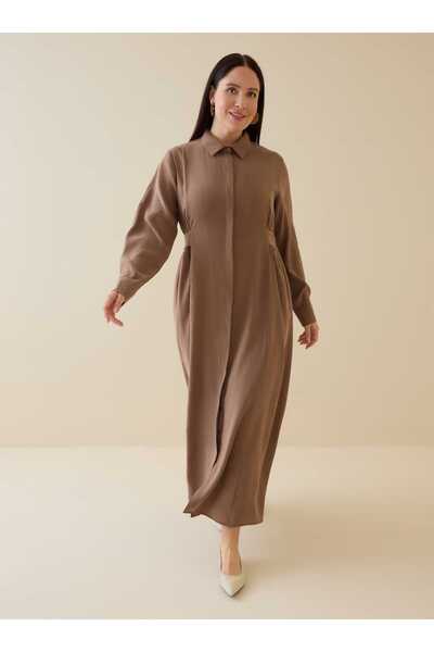alia brown dress Fari Dress in Alia Brown